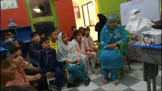Day 6 Class - Speech Therapy Training Workshop at PAB Sindh Pakistan Association of the blind Sindh