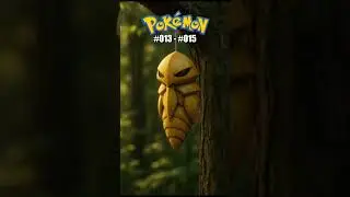 Realistic AI Pok&eacute;mon evolution. #Pokemon #Beedrill #AI #Pokedex #Shorts #PokemonEvolution