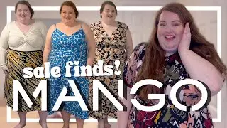 MANGO SALE HAUL FINDS | plus size fashion try on | 2024