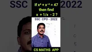 All Competitive Maths # 82 by CHANDRA SEKHAR Sir