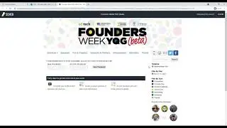Founders Week YQG: How to Register