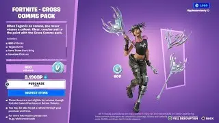 New Cross Comms Starter Pack In Fortnite