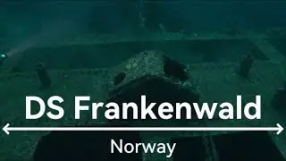 Norway wreck diving: DS Frankenwald
