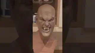 the lost boys David WIP #thelostboys #monsterclay #movieprop # lifesizebust