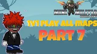 mini militia classic | 1v1 play all maps | part 6 | in militia classic