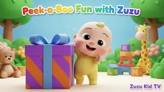 Peek-a-Boo Fun with Zuzu Playful Toddler Surprise & Interaction Song | Nursery Rhyme & 3D Animation