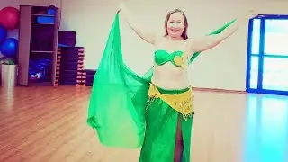 Belly dance workout - 3 min. Oriental class | Танцы Живота. Урок Восточного танца | שיעור ריקודי בטן
