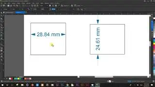 Parallel, Horizontal, Vertical and angular dimensions in Corel Draw