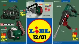Каталог LIDL от 12 января 2026 г. ✅ Новинки товаров для дома и ремонта в PARKSIDE 🛠 Скидки на тов...