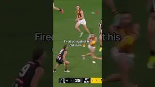 Who Let Jack Ginnivan Cook 🤯 #afl #hawthorn #football #goal
