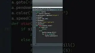 🤓Awesome Python turtle codes 