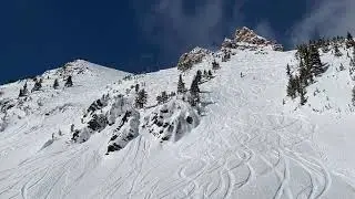 2021 Powder day skiing at Kicking Horse - Ozone and more
