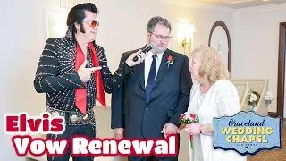 Floyd & Noreen's Elvis Vow Renewal in Las Vegas | Graceland Chapel