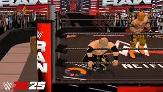 WR3D 2K25| WWE RAW WRESTLEMANIA  ARENA!