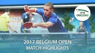 2017 Belgium Open Highlights: Jan Zibrat vs Nicolas Galvano (Qual)