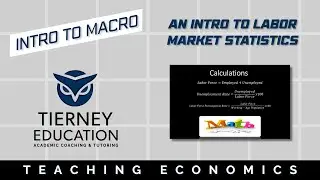 An Introduction to Labor Market Statitics: Unemployment Rate, Labor Force, Etc.