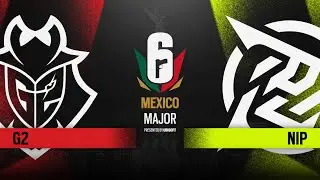 G2 Esports vs. Ninjas in Pyjamas // Six Major Mexico - group stage - day 3