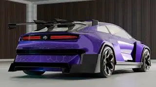 Lamborghini Lanzador 2026 |  Concept Design  | Blender + Cycles Render