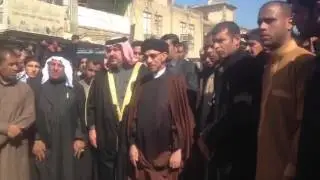 السيد جاسم الطويرجاوي عند بيت رويمي