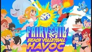 FAIRY TAIL Beach Volleyball Havoc |  Gameplay Longplay Walkthrough FULL GAME  -  Let's Sleep !