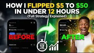 How I Flipped $5 to $50 in Under 12 Hours (Full Strategy Explained)