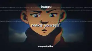 Discipline is choosing || long-term growth || over || short-term comfort ||.💥💯 || Inspired by Anime 