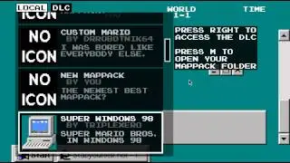 Mari0 #3 | WINDOWS 98 MAP PACK & MY OWN MAP PACK!