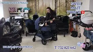 kočárek pro dvojčata Mast twin X. značky Swiss