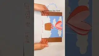 Valentine's Day Card #shorts #shortfeed #diy #lovecard #cardmaking #papercraft #viral