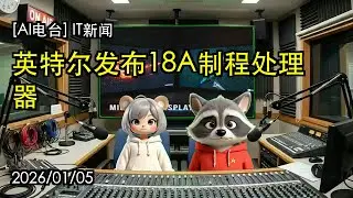[AI电台] IT新闻 - 英特尔发布18A制程处理器 - 2026年01月05日