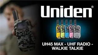 Радиостанции UH45 Max UHF от Uniden&reg; Australia