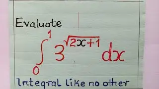 Удивительный интеграл от 0 до 1 от 3^√(2x+1) dx
