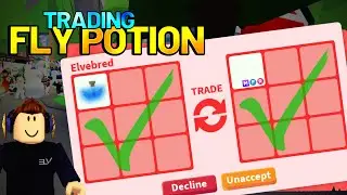 8 Big Trades For Fly Potion!! Adopt Me