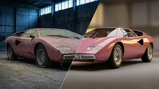ASMR Lamborghini Countach LP400 (1975) Full Restoration | Abandoned to New&rdquo;