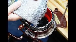 How to Load a Split Ring Cast-On Bonnet