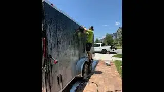 Trailer wash