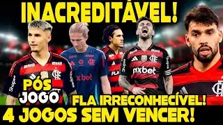 INACREDITÁVEL! ALERTA LIGADO! MAIS UM PÉSSIMO JOGO DO FLAMENGO! PÓS-JOGO!