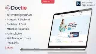 Doctie - Medical and Doctor Directory PSD Template | Themeforest Website Templates and Themes