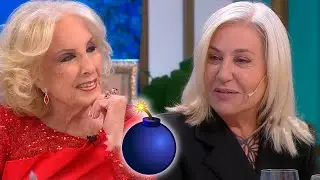 La reacci&oacute;n de Mirtha al saber que Mercedes Mor&aacute;n ya no se ti&ntilde;e y se deja las canas