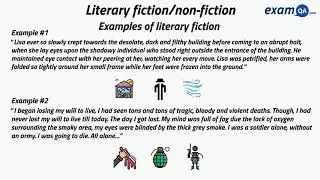 Literary Fiction and Non-Fiction | GCSE English Language