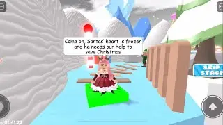 Save Christmas Obby Roblox Games Roleplay MemeePlays Santas frozen heart