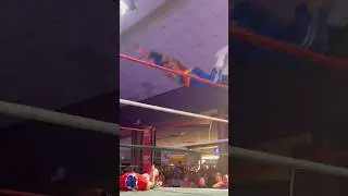 RICKY BAMBA hits the AIR BAMBA! - Welsh Wrestling #welshwrestling