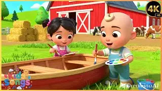 Kids Enjoy Build Boat Song For Kids | Kids Tune