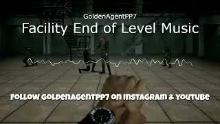 Facility End of Level Music with Audio Visualiser (Goldenye 007 N64)