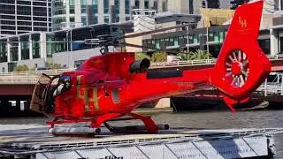Microflite Scenic Helicopter close view & sound @ Melbourne Heli pad #aviation #helicopter #heli