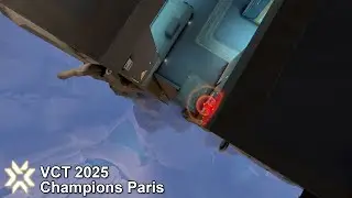 Recon Bolt lineup on Abyss used by DRX BeYN in VALORANT Champions Paris【 VALORANT Sova 】