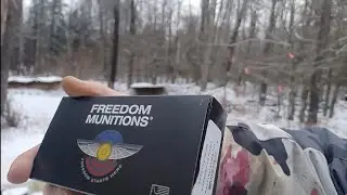 Palmetto AR-10 with Freedom Munitions ammo 1.25 moa