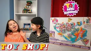 Zuru 5 Surprise Toy Mini Brands - Toy Shop Playset | UNBOXING & BLIND BAG Opening!