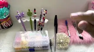 DIY BEADED PENS/PEN TUTORIAL/Ep.1/BY Closet of SaSS