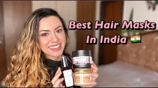 My Top 10 Hair Masks from Indian Brands | Best Silicone Free Hair Masks in India || Preiti Bhamra